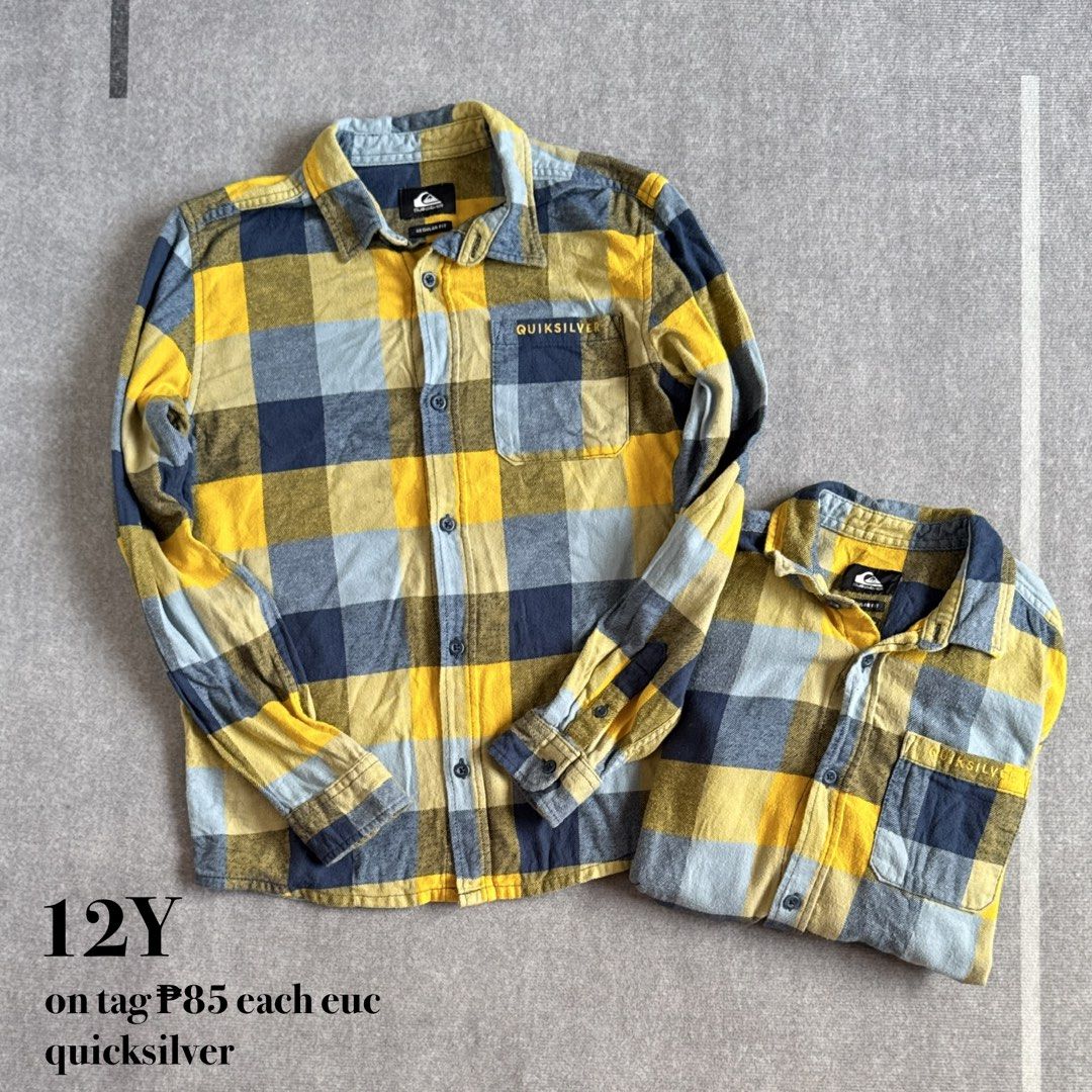 quicksilver kids plaid polo (Category: Babies & Kids Fashion) located in Baguio. Submitted by mapa_laku (Listing ID 1464274763, Image 1). Description: .