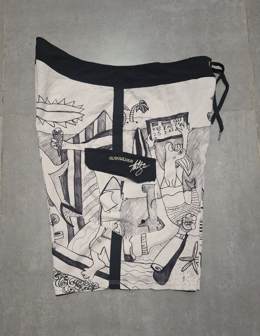 Quiksilver Boardshort Aritz Aranburu (Category: Swim Trunks & Board Shorts) located in Rizal. Submitted by marcothrifts (Listing ID 1466070956, Image 3). Description: Quiksilver Boardshort Aritz Aranburu Waist : 34-36 Length: 20 Hem: 12 Color rate: 9.9/10 Excellent Condition.