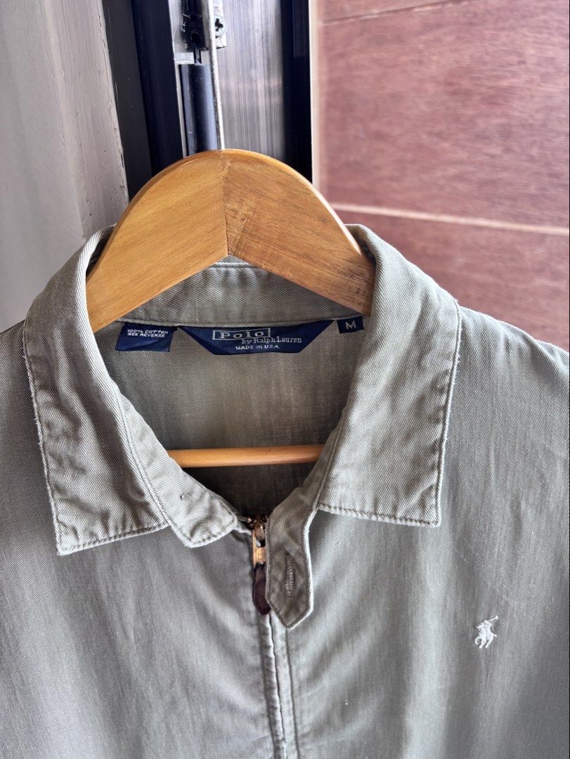 Ralph Lauren Harington (Category: Coats, Jackets and Outerwear) located in Pulilan. Submitted by dmappareal (Listing ID 1465982421, Image 3). Description: Ralph Lauren Harington 26width x 27length M on tag 9 Color rate Issues : Check last 3 photos Good for PSG. ₱ 2,000 - DM me if interested ! 💙 Payment first J&T | Lalamove ( open for same day pick up ) 📍Luzon, Bulacan.