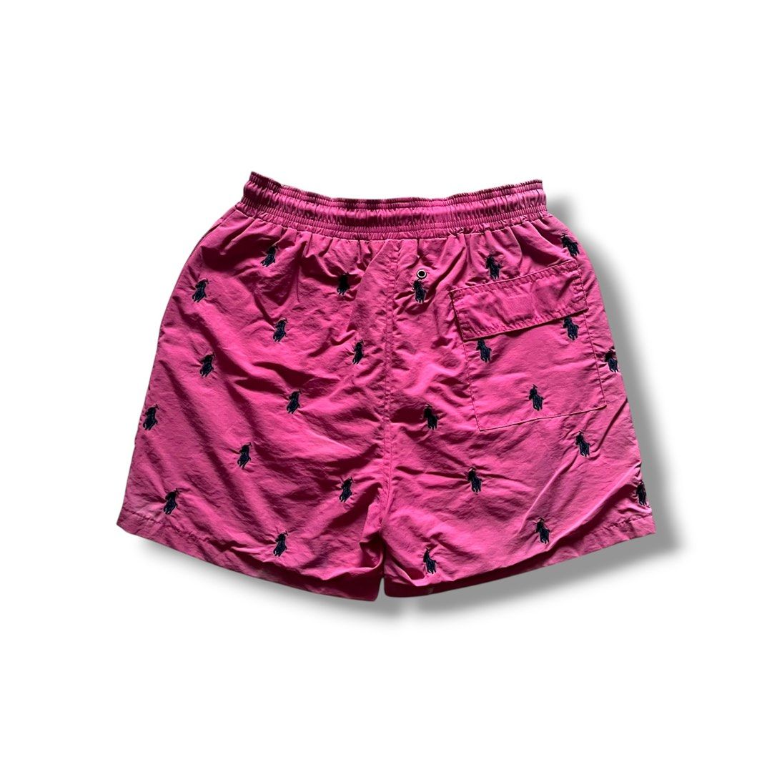 Ralph Lauren Multiple Logo Beach Shorts (Category: Shorts) located in Cebu City. Submitted by dip.thrift (Listing ID 1466040952, Image 2). Description: Waist: 30-32 (Stretchable) Length: 16 Thigh: 12 Leg Opening: 11 No Flaws / As New Condition Complete Tags .