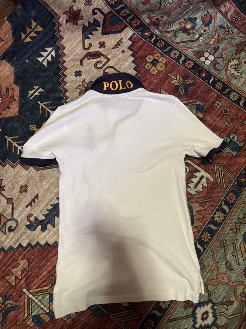 Ralph Lauren Polo LDR “Henry Come on” customize (Category: Shirts) located in Caloocan City. Submitted by worthysupplies-83215 (Listing ID 1466035247, Image 3). Description: white Polo Ralph Lauren style graphic polo shirt featuring a black graphic of Lana Del Rey with script text reading “Come on, Henry”. length:24 inches width: 15.5 inches .