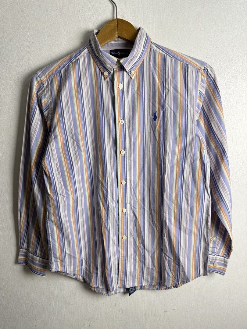 Ralph Lauren stripe longsleeve (Category: Longsleeves) located in Daraga. Submitted by mirandillaadrian (Listing ID 1466104204, Image 1). Description: Authentic No issue 9.5/10 18x25.