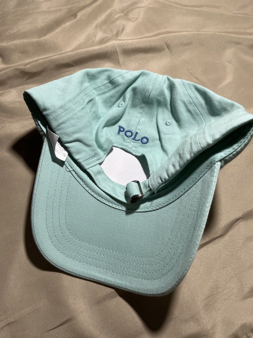 Ralplauren polo (Category: Hats & Beanies) located in Quezon City. Submitted by headline. (Listing ID 1466110168, Image 2). Description: RALPHLAUREN POLO SMALL PONY COLOR:TIFFANY BLUE-PASTEL BLUE PONY EXCELLENT CONDITION FOR ONLY:650php +SHIPPING FEE.