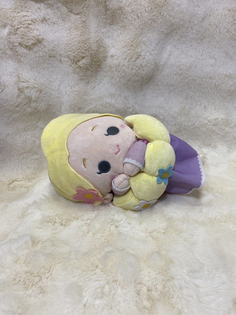 Rapunzel of Tangled plush (Category: Plushies & Soft Toys) located in Kalibo. Submitted by ollie_stuffshop (Listing ID 1465956657, Image 1). Description: 24cm x 15cm Before you send your inquiries: ❗️Last Price is already posted ❗️Manage your expectations, WYSIWYG ❗️May need washing ❗️Dropoff is every Wednesday & Sunday.