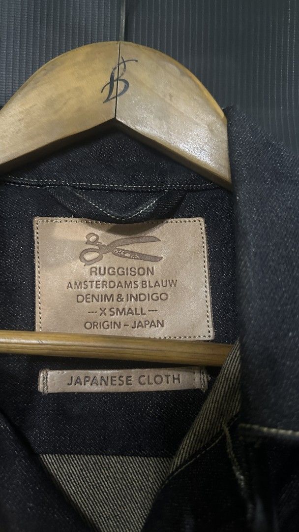 Red Ruggison Japanese Cloth Type 2 Denim Jacket (Category: Coats, Jackets and Outerwear) located in Manila. Submitted by uhmekaji (Listing ID 1466116397, Image 3). Description: Brand New With Tags!! 19x25.