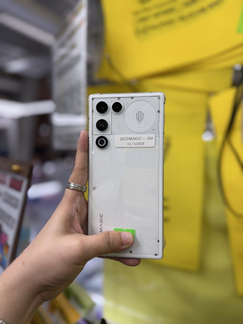 Redmagic 11 air 16/512GB no issues Openline complete (Category: Other Gadgets) located in San Juan City. Submitted by najihahtelecomshop2018 (Listing ID 1466110067, Image 2). Description: Legit Store | Original unit FOR SALE | TRADE / SWAP ▫️INSTALLMENT thru: 🔸Credit Card (straight / installment) 🔸Ggives / Gcredit + 6% interest 🔸Spay Later + 6% interest (RFS: Buy and Sell any kinds of Gadgets) Description: Redmagic 11 Air 16:512GB Openline ( A