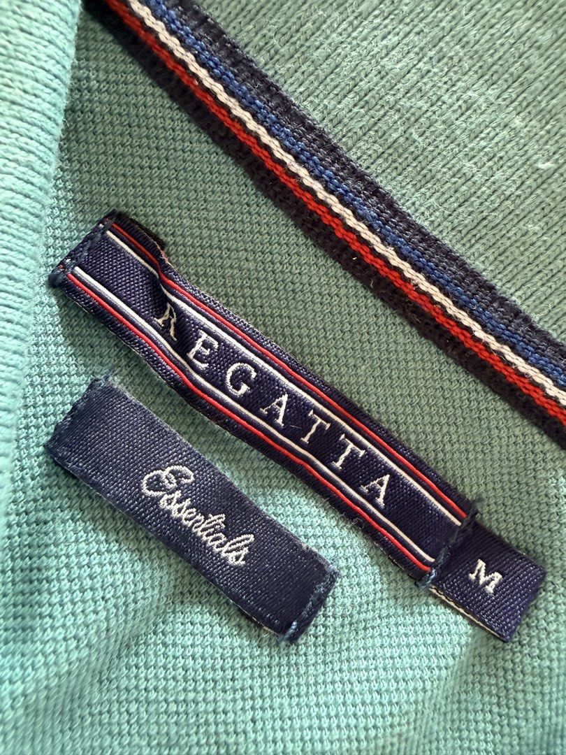 Regatta Essentials Blue Polo Shirt Size M (Category: Tshirts & Polo Shirts ) located in Quezon City. Submitted by makingroomfinds (Listing ID 1466062065, Image 3). Description: - Brand: Regatta Essentials - Style: Polo shirt with classic collar and two-button placket - Color: Blue - Size: Medium - Material: Comfortable and breathable cotton pique - Features: Short sleeves with ribbed cuffs and small embroidered logo on the chest - Condition: Grea