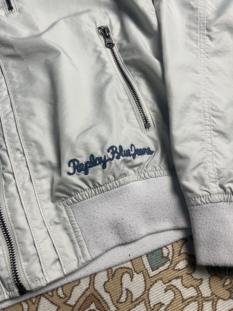Replay Biker Jacket (Category: Coats, Jackets and Outerwear) located in San Jose del Monte. Submitted by oneoff.phils (Listing ID 1466124926, Image 2). Description: Replay Biker Jacket Fits M-L W - 22 L - 26 P1500 Issue: None (Swipe for detailed pics) • No cancellation of orders • Orders would usually take 2-3 days for cleaning and packing before shipment 🚀Shipping via J&T .