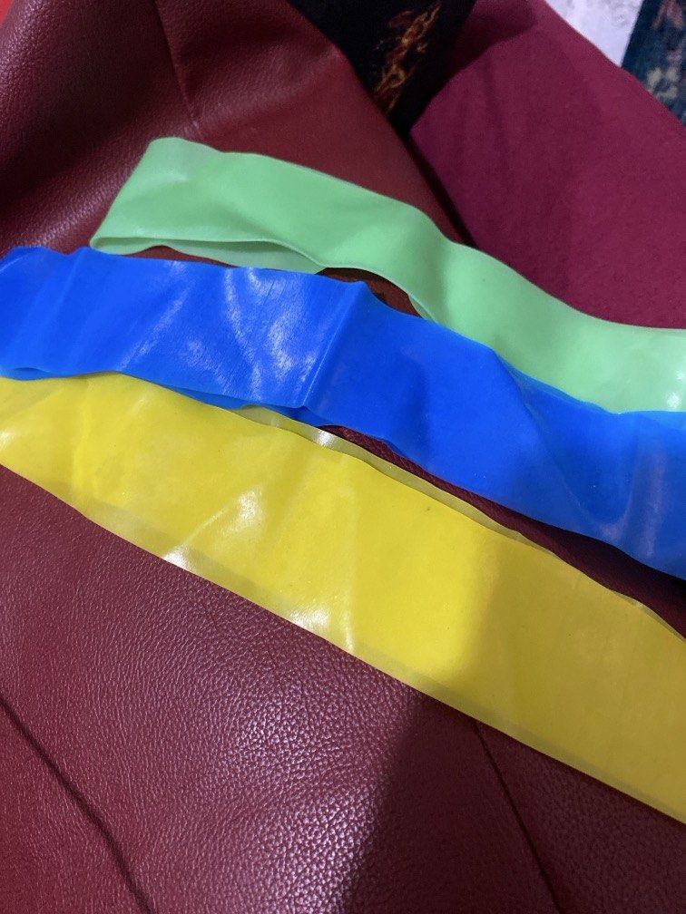 resistance band (Category: Other Sports Equipment and Supplies) located in Manila. Submitted by iya0810 (Listing ID 1465980851, Image 1). Description: 3 for 50 - gcash payment.
