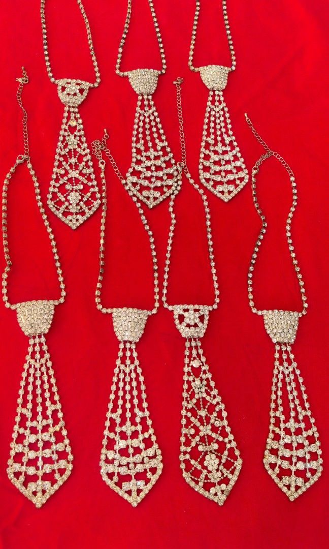 Rhinestone necktie take all Japan (Category: Necklaces) located in Tuguegarao City. Submitted by zenphoenix-7ad615 (Listing ID 1466017776, Image 1). Description: Rhinestone necktie Lot of 7.