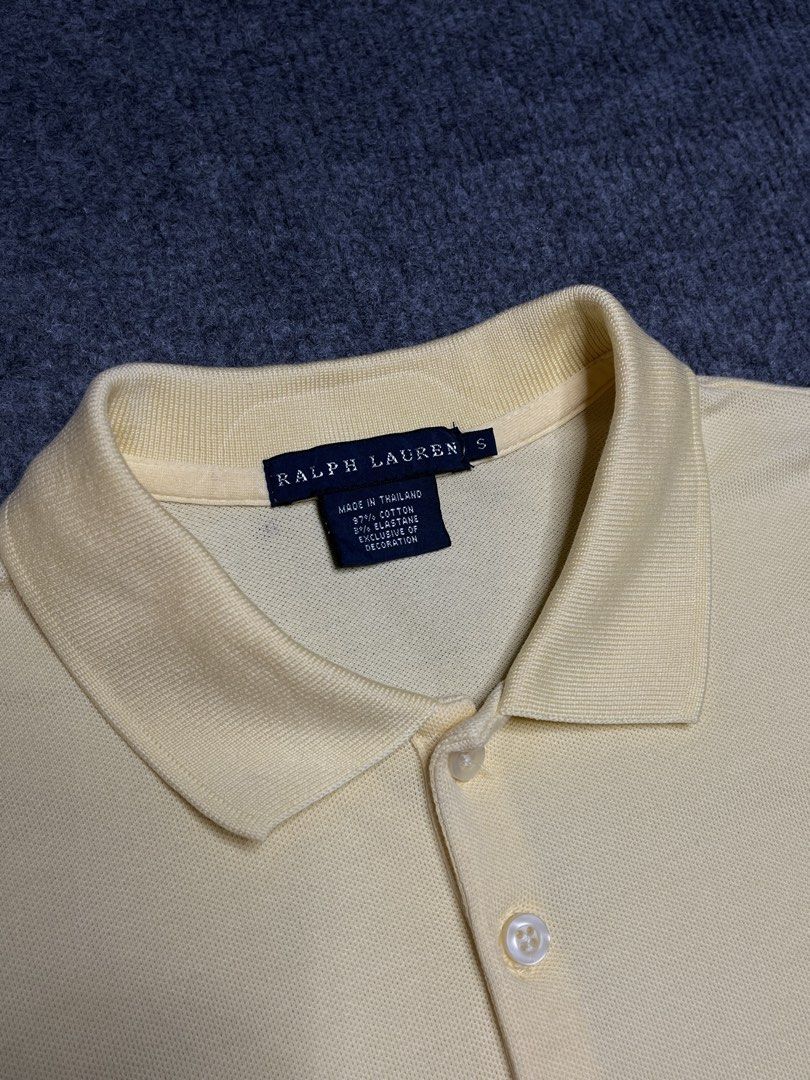 RL polo shirt (Category: Sleeveless) located in Angono. Submitted by thriftnalang (Listing ID 1466110630, Image 3). Description: As new condition Width 15.5 Length 23 No issue .