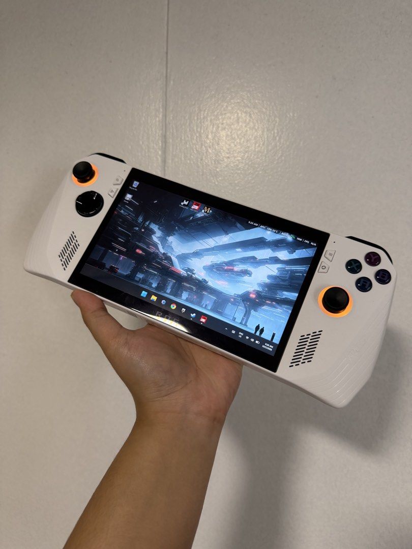 ROG Ally (Category: Others) located in Quezon City. Submitted by dlrjms (Listing ID 1466051854, Image 1). Description: ROG Ally Non Extreme 512gb complete with box 96% battery life cubao area.