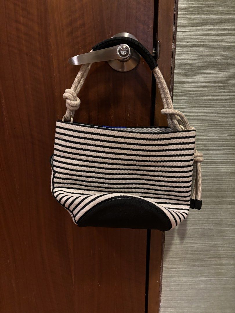 Rothy's Black & White Striped Bag (Category: Tote Bags) located in Muntinlupa City. Submitted by juliegarcia (Listing ID 1466040872, Image 3). Description: ✨ Great quality; used & loved! 🚢 Shipping fee not included. 💸 Price negotiable. 💌 DM for more photos & info. 🍒 RSF: Cleaning out my closet! .