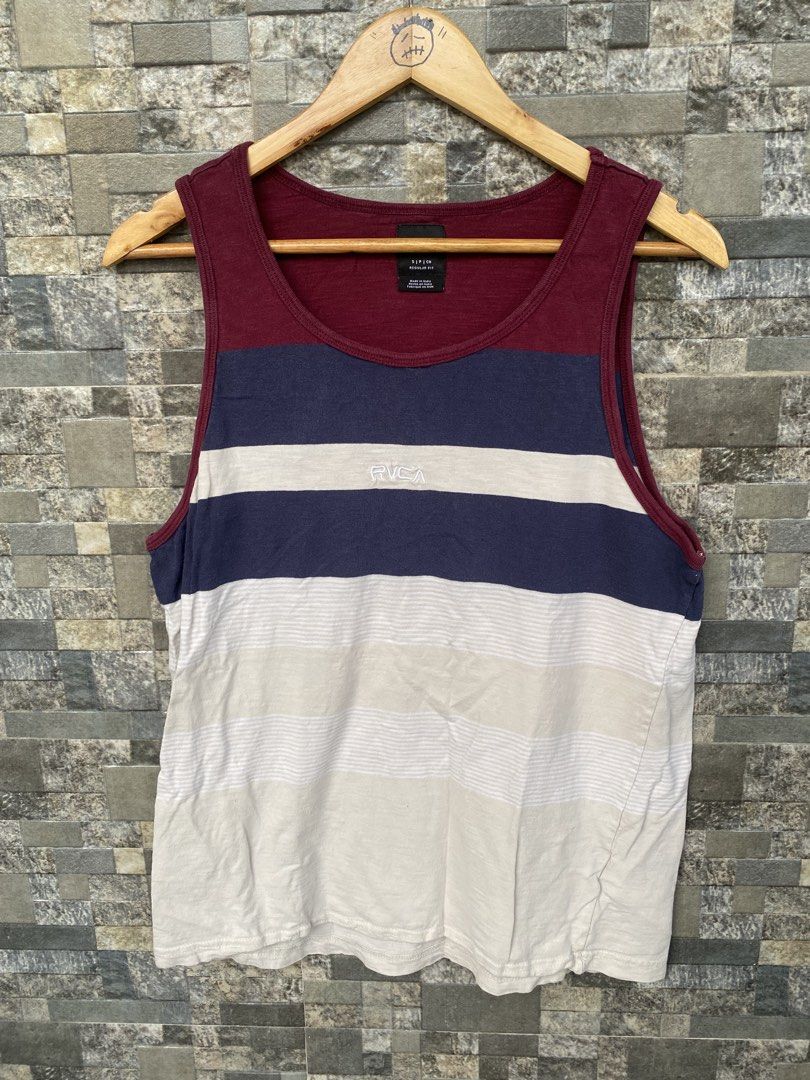 Rvca Mid Embroid Tanktop (Category: Tshirts & Polo Shirts ) located in Santa Rosa. Submitted by thriftandwrap.2020 (Listing ID 1466102262, Image 1). Description: •𝑺𝒊𝒛𝒆:Small-Medium •𝑪𝒐𝒏𝒅𝒊𝒕𝒊𝒐𝒏:Excellent •𝑪𝒐𝒍𝒐𝒓 𝒓𝒂𝒕𝒆:9/10 𝗠𝗶𝗻𝗲 350.