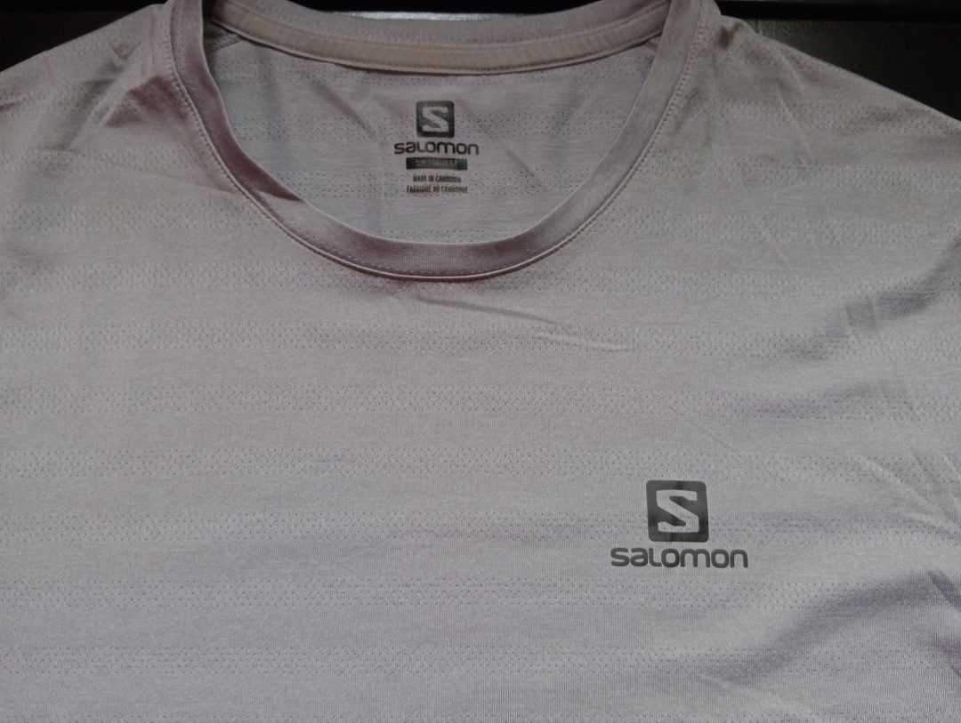 Salomon Shirt (Category: Activewear) located in Quezon City. Submitted by wet_boots (Listing ID 1466019936, Image 2). Description: Salomon shirt Good as new Medium on tag 20x29 ₱650+sf.