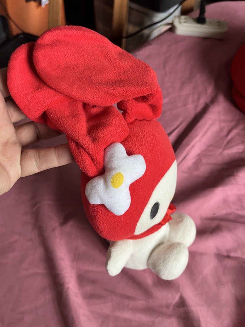 Sanrio 2012 my melody red sitting plush (Category: Plushies & Soft Toys) located in Paranaque City. Submitted by bonsaiart (Listing ID 1465974877, Image 2). Description: Pre owned Good condition 1250+sf Payment via gcash or paymaya Shipping via j&t No to cod/ cop/ meetup.