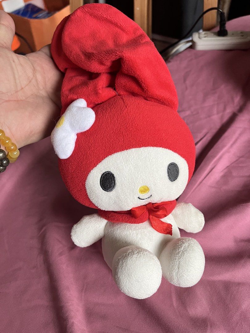 Sanrio 2012 my melody red sitting plush (Category: Plushies & Soft Toys) located in Paranaque City. Submitted by bonsaiart (Listing ID 1465974877, Image 1). Description: Pre owned Good condition 1250+sf Payment via gcash or paymaya Shipping via j&t No to cod/ cop/ meetup.