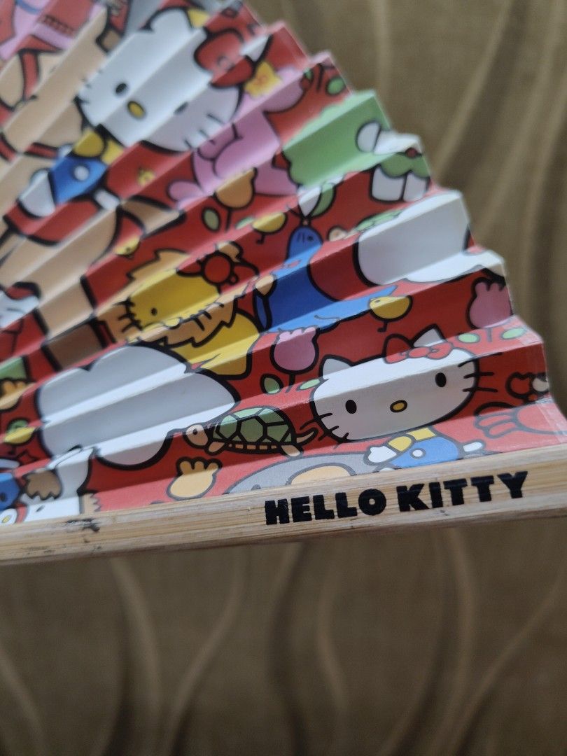 Sanrio Hello Kitty Fan (Category: Plushies & Soft Toys) located in Santa Rosa. Submitted by mmps249.1 (Listing ID 1466111968, Image 2). Description: Crossposted Mine now, pay now shipping courier: JRS only Gcash payment upon order No reservations.