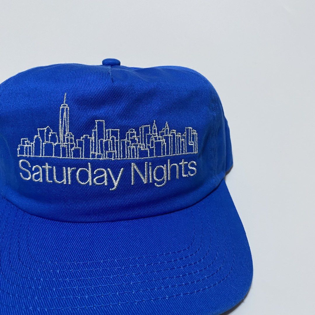 saturday night 6 panel cap (Category: Caps & Hats) located in Quezon City. Submitted by hatlocker (Listing ID 1466032859, Image 1). Description: 700 shipped dm.