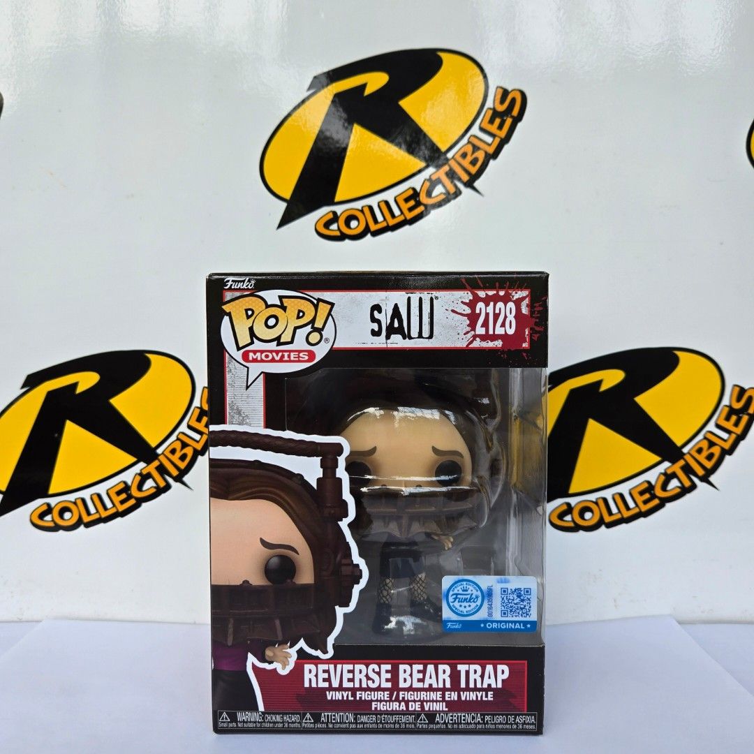 Saw Reverse Bear Trap Funko Pop! (Category: Action & Battle Toys) located in Quezon City. Submitted by rcollectiblestoyshop (Listing ID 1466066429, Image 1). Description: .