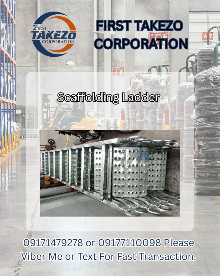 Scaffolding Ladder (Category: Everything Else Others) located in Manila. Submitted by joeyroque09 (Listing ID 1466043933, Image 1). Description: Scaffolding Ladder.