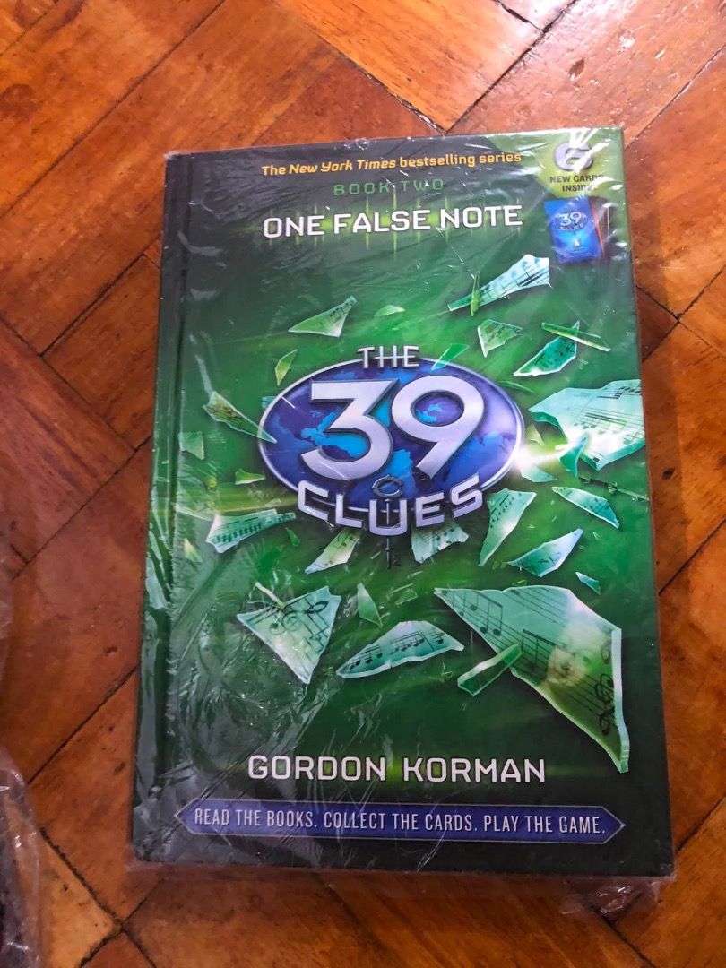 Scholastic - The 39 Clues : One False Note (Book 2) by Gordon Korman (Category: Board Games & Puzzles) located in San Juan City. Submitted by ttanmien (Listing ID 1465981382, Image 2). Description: ⚜️✨⚜️✨⚜️✨⚜️✨⚜️✨⚜️ 💁🏻‍♀️SELLING PRICE: ₱100 Original Price: Above ₱500 💁🏻‍♀️Other details: •First owned •Used twice only •Not from ukay / bale / thrift •Purchased directly from store / abroad Selling it “AS IS”☝🏻 ⚜️✨⚜️✨⚜️✨⚜️✨⚜️✨⚜️ .