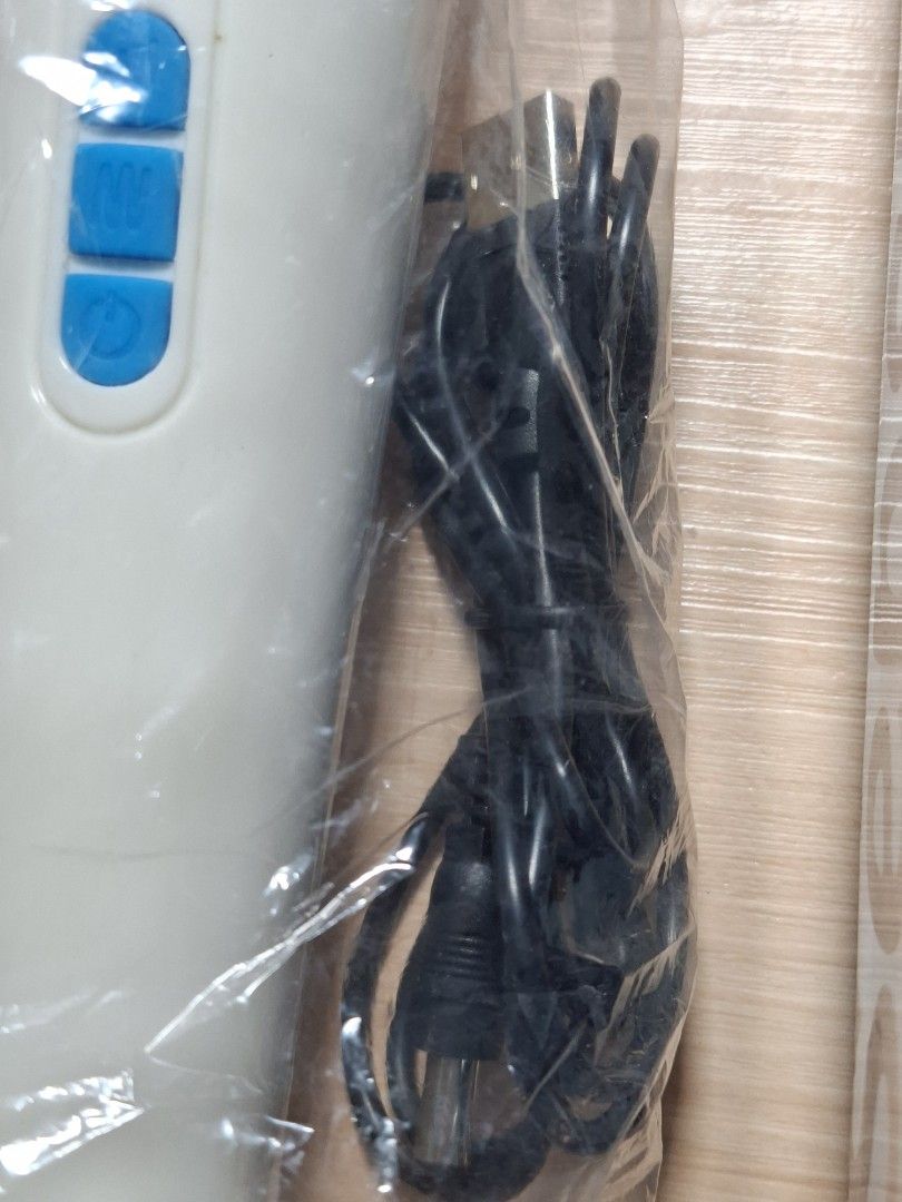 Sensual-U Personal Massager Model HV-270 (Category: Massage Devices) located in Baguio. Submitted by restyrille77846 (Listing ID 1465988725, Image 3). Description: - Brand: Sensual-U (Model: HV-270) - Condition: Brand new, never opened, still sealed in plastic wrapping - Color: White body with blue control buttons - Features: Powerful vibrations for effective muscle tension relief - Inclusions: Charging cable, user manual, and original packaging 