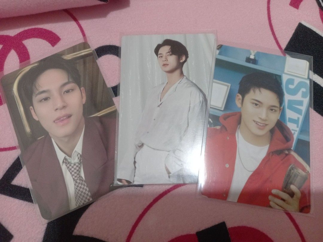 Seventeen Mingyu nrpc (Category: K-Wave Merchandise) located in Bacoor. Submitted by armycarat9798 (Listing ID 1466116367, Image 1). Description: Svt Spill the feels Seventeen in Carat land 2025 SVT 9th fan meeting freebies Mingyu Be the Sun Svt world tour photocard.