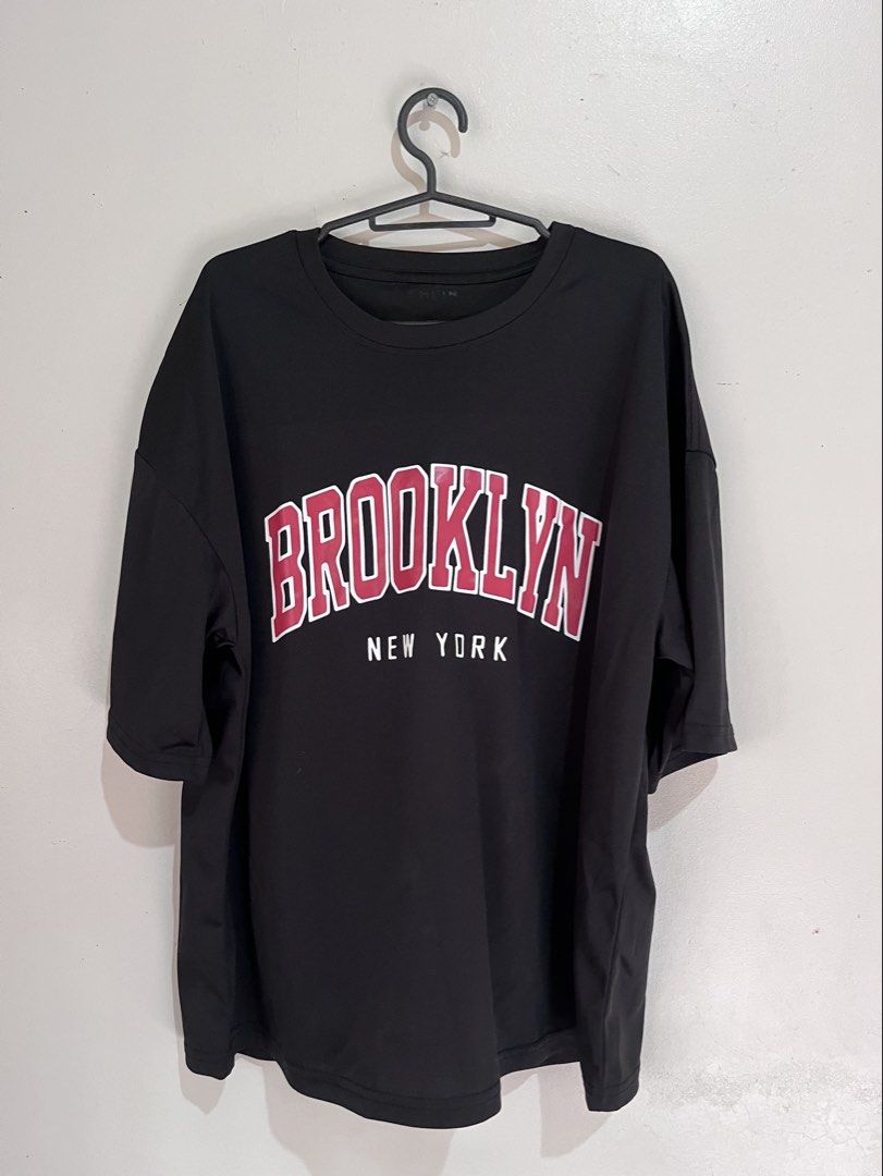 Shein Brooklyn Shirt (Category: Tshirts & Polo Shirts ) located in Manila. Submitted by serra_shop (Listing ID 1466119837, Image 1). Description: Brooklyn shirt 10/10 Size: Small-Xl Location: Pampanga Courier: J&T.