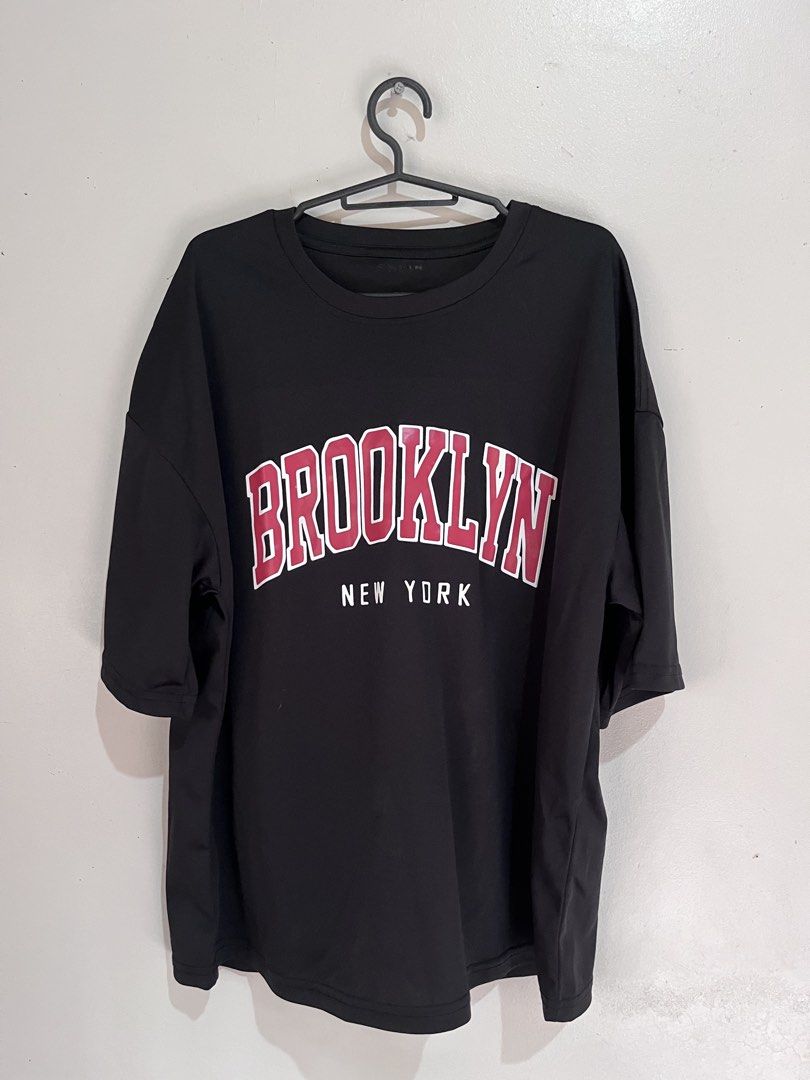 Shein Brooklyn Shirt (Category: Tshirts & Polo Shirts ) located in Manila. Submitted by serra_shop (Listing ID 1466119837, Image 2). Description: Brooklyn shirt 10/10 Size: Small-Xl Location: Pampanga Courier: J&T.