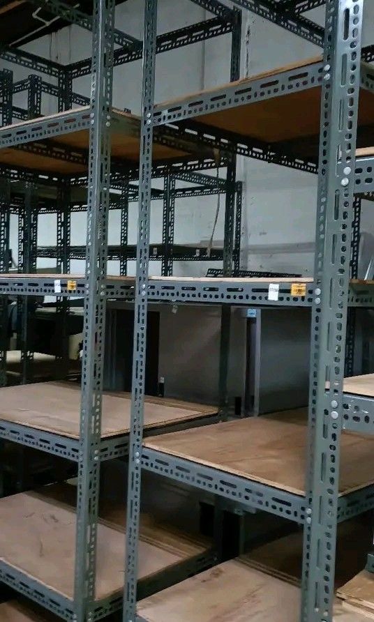 Shelves (Category: Shelves, Cabinets & Racks) located in Manila. Submitted by maria123_a (Listing ID 1466105012, Image 3). Description: 📢 FOR SALE – HEAVY-DUTY STEEL SHELVING RACK ✨ Sturdy & Heavy-Duty Storage Shelves ✨ Perfect for warehouse, garage, shop, stockroom, or business storage! ✅ Strong steel frame ✅ Multiple spacious shelves ✅ Great for organizing tools, products, boxes & equipment ✅ Durable and practical ✅ Pre-owned / good condition 