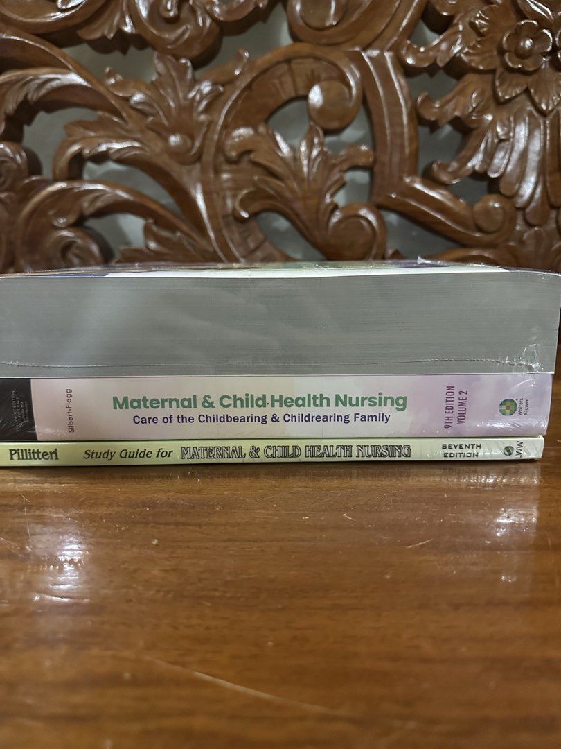 Silbert-Flagg 9th Edition Maternal & Child Health Nursing Set with Study Guide (Category: Textbooks) located in Manila. Submitted by smalljoeee (Listing ID 1466081322, Image 2). Description: .