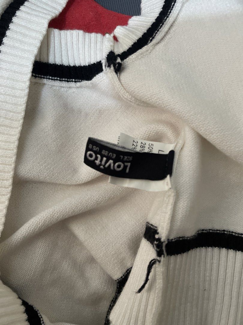 size large lovito white vest (Category: Sleeveless) located in Quezon City. Submitted by leocurations (Listing ID 1465974040, Image 2). Description: .