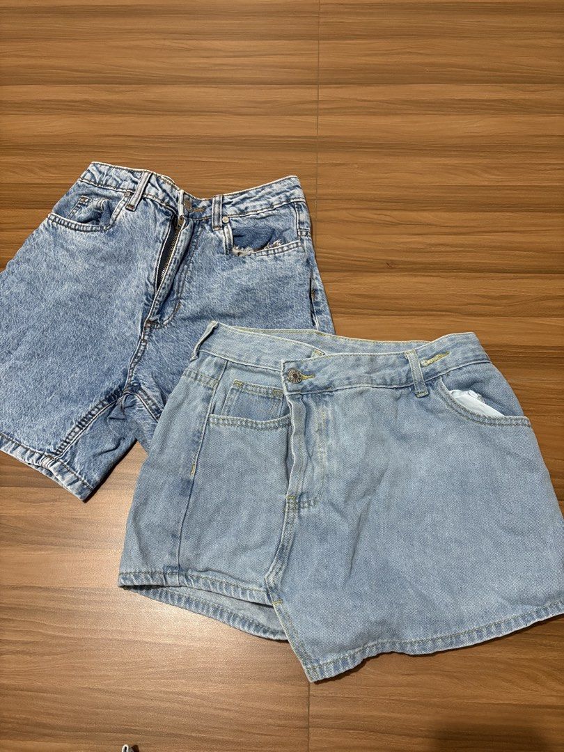 Skort and Shorts (Category: Other Bottoms) located in Caloocan City. Submitted by soul.searcher (Listing ID 1465993385, Image 1). Description: As pack! Shein Skort Zara Shorts All size S (26-27) No issues Just declutterring .