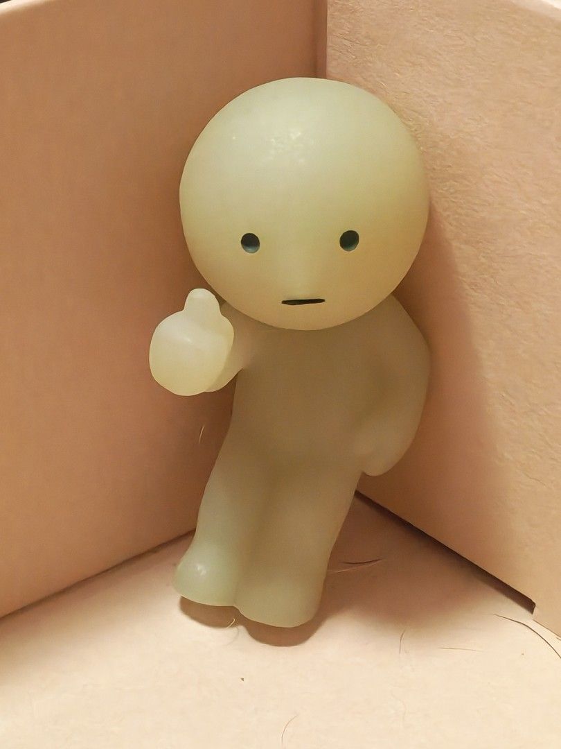 Smiski #1 (Category: Designer & Blind Box Toys) located in Quezon City. Submitted by destashingme (Listing ID 1465966927, Image 1). Description: figure only no box authentic smiski figure, quitting sale.