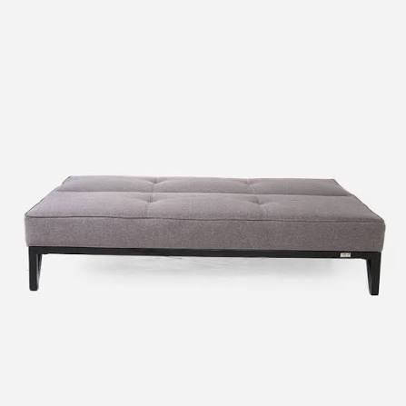 Sofabed - Light Gray (Category: Sofas) located in Manila. Submitted by rosesguerra (Listing ID 1466077240, Image 3). Description: Description Everyone loves a multi-purpose essential and a stylish sofabed definitely tops the list—fashionable, functional, and definitely convenient! Powder coated metal frame in black finish, polyeurethane foam, woven fabric upholstery, using 3 position angle ratchet mechanism. A simple and chic sofa than easily con