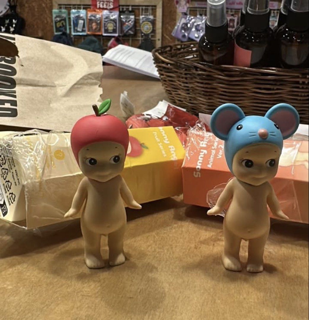 SONNY ANGEL BUNDLE (Category: Designer & Blind Box Toys) located in Pasig City. Submitted by greenapplberyy (Listing ID 1466037464, Image 1). Description: .