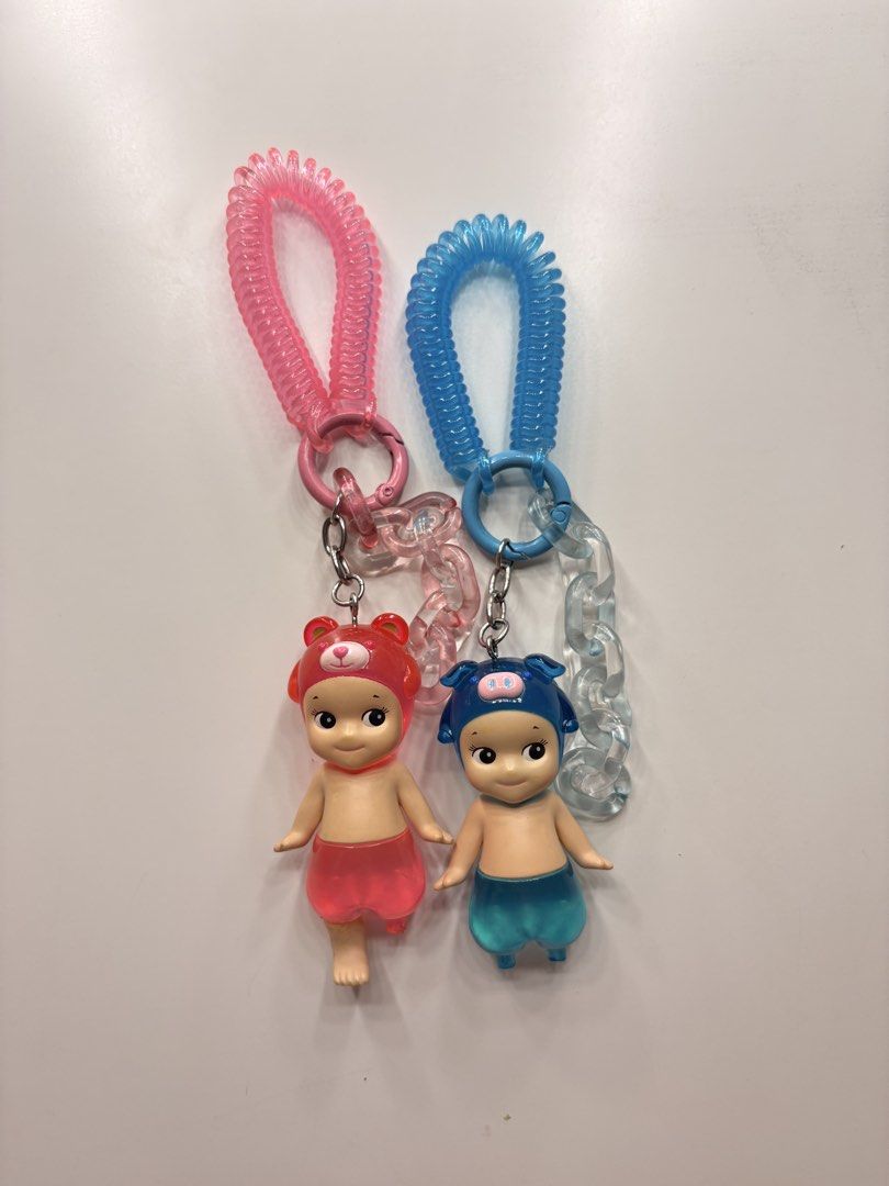Sonny Angel Candy Store Bundle (Category: Designer & Blind Box Toys) located in Mandaluyong City. Submitted by boopiefinds (Listing ID 1466098755, Image 1). Description: X sensi Soda pig: no feet Peach bear: missing one foot + glued other foot.