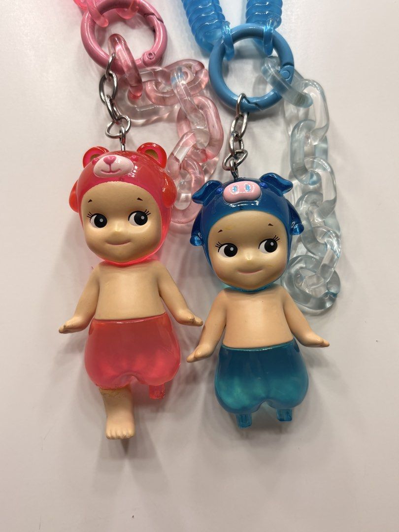 Sonny Angel Candy Store Bundle (Category: Designer & Blind Box Toys) located in Mandaluyong City. Submitted by boopiefinds (Listing ID 1466098755, Image 2). Description: X sensi Soda pig: no feet Peach bear: missing one foot + glued other foot.