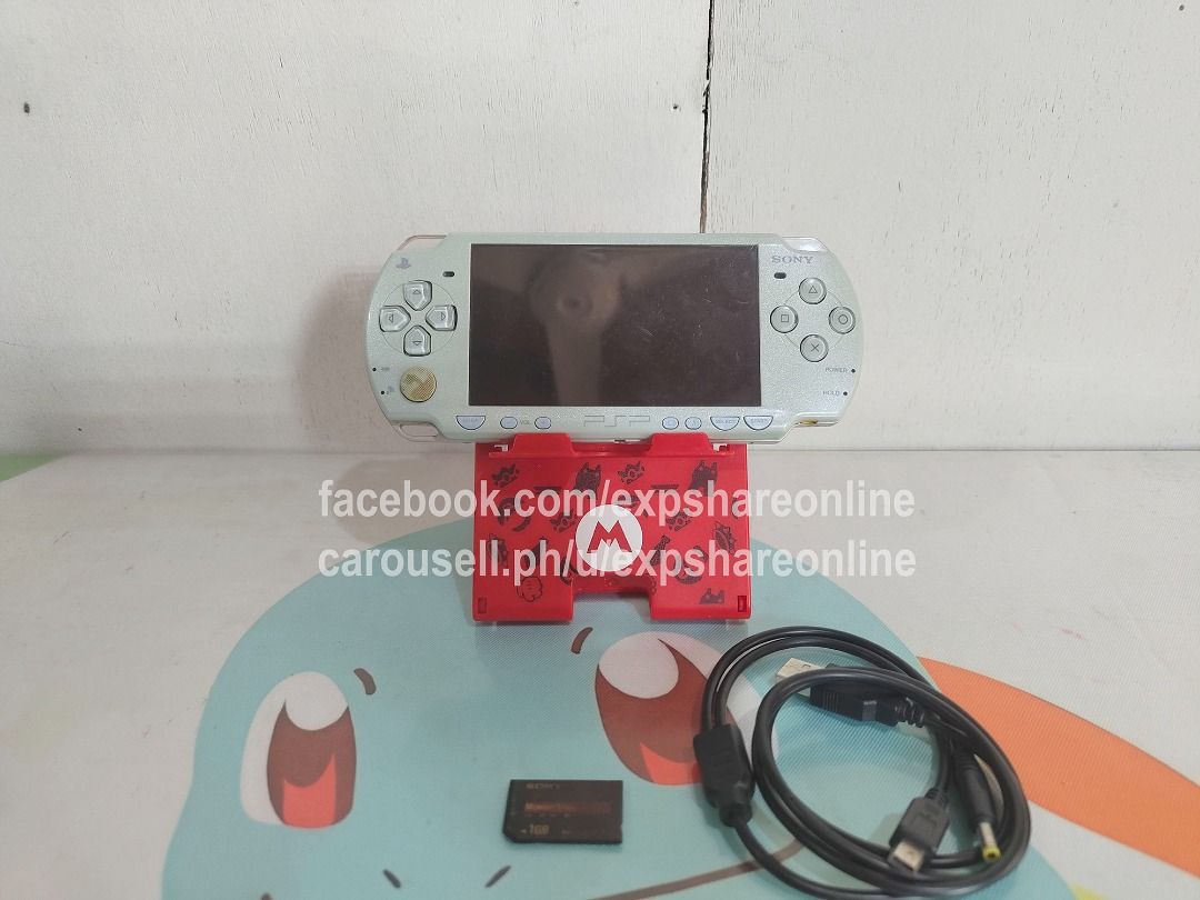Sony Playstation PSP Slm unit (Category: PlayStation) located in Cebu City. Submitted by expshareonline (Listing ID 1465963954, Image 1). Description: Please take time to read! No trades! Price: P1800 Condition: -Tested and working -R button not working -No battery -No battery case -Still presentable Includes: -PSP 2001 Slm unit -USB Cable/Charger(Requires your phone adapter to charge) -1GB memory with 3 Game(Bomberman, Darius, MetalSlugXX Locati