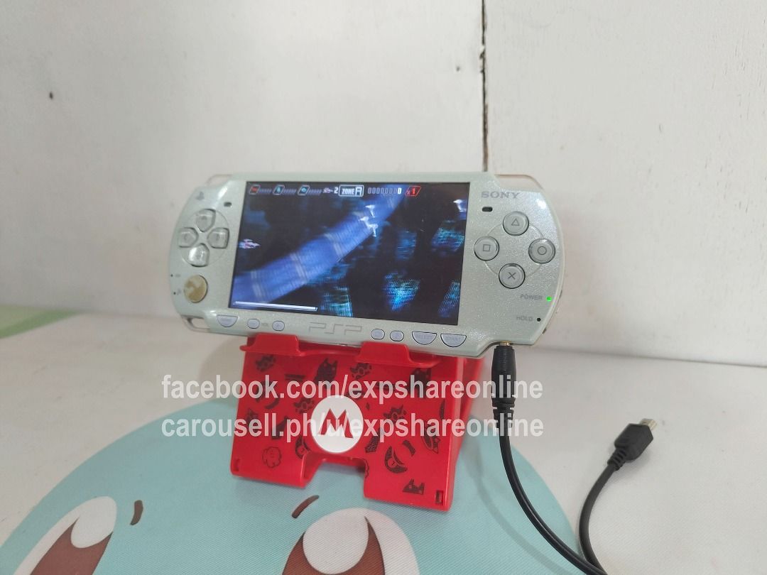 Sony Playstation PSP Slm unit (Category: PlayStation) located in Cebu City. Submitted by expshareonline (Listing ID 1465963954, Image 3). Description: Please take time to read! No trades! Price: P1800 Condition: -Tested and working -R button not working -No battery -No battery case -Still presentable Includes: -PSP 2001 Slm unit -USB Cable/Charger(Requires your phone adapter to charge) -1GB memory with 3 Game(Bomberman, Darius, MetalSlugXX Locati