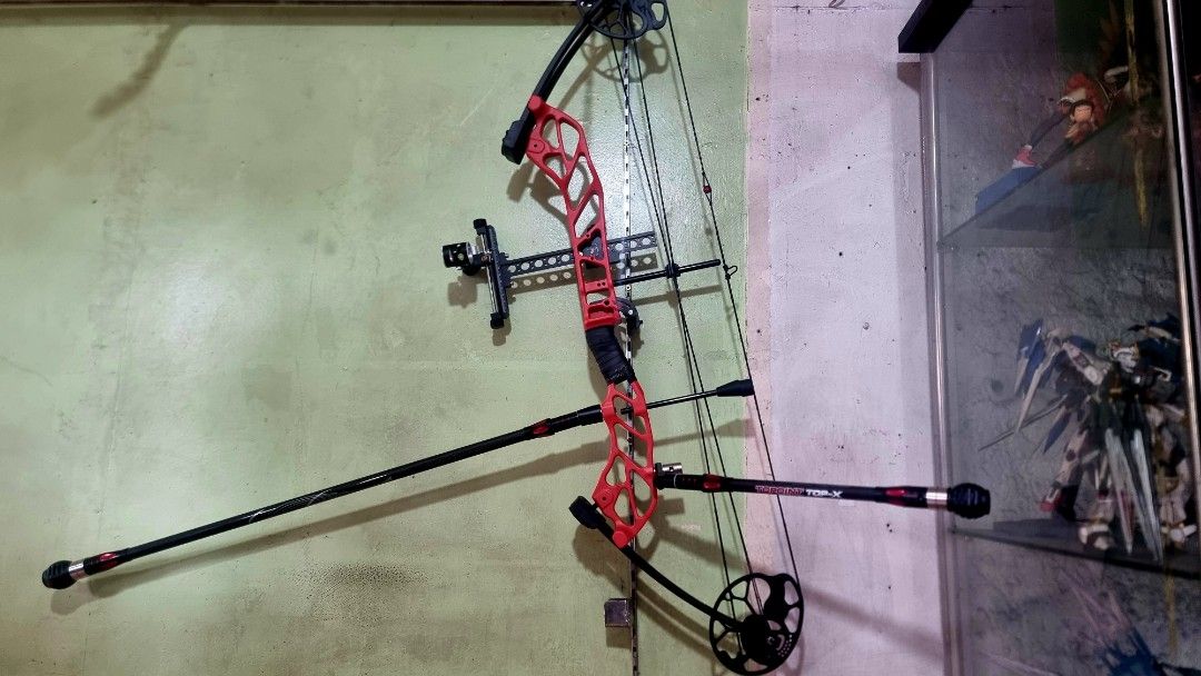 Starting36 Target bow [bow only] (Category: Other Sports Equipment and Supplies) located in Manila. Submitted by SirMks (Listing ID 1466008717, Image 3). Description: topoint starting36 bow only accesorries /sight/ stabs/ rest not included ATA 36" Adjustable draw length / weight up to 60lbs good for someone who wants to try or start using compound bow 7000 .