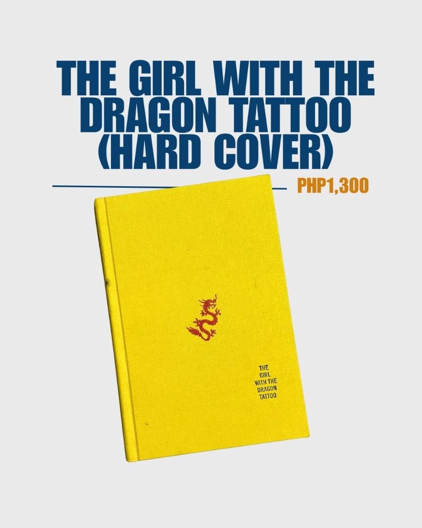 Stieg Larsson's Millennium Trilogy Deluxe Box Set (Category: Storybooks) located in Makati City. Submitted by pat.aues_ (Listing ID 1466119784, Image 2). Description: - Complete Stieg Larsson Millennium Trilogy deluxe hardcover box set published by Knopf - Includes: The Girl with the Dragon Tattoo, The Girl Who Played with Fire, and The Girl Who Kicked the Hornet's Nest - Bonus: Comes with an extra Stieg Larsson book! - Features stunning colorful