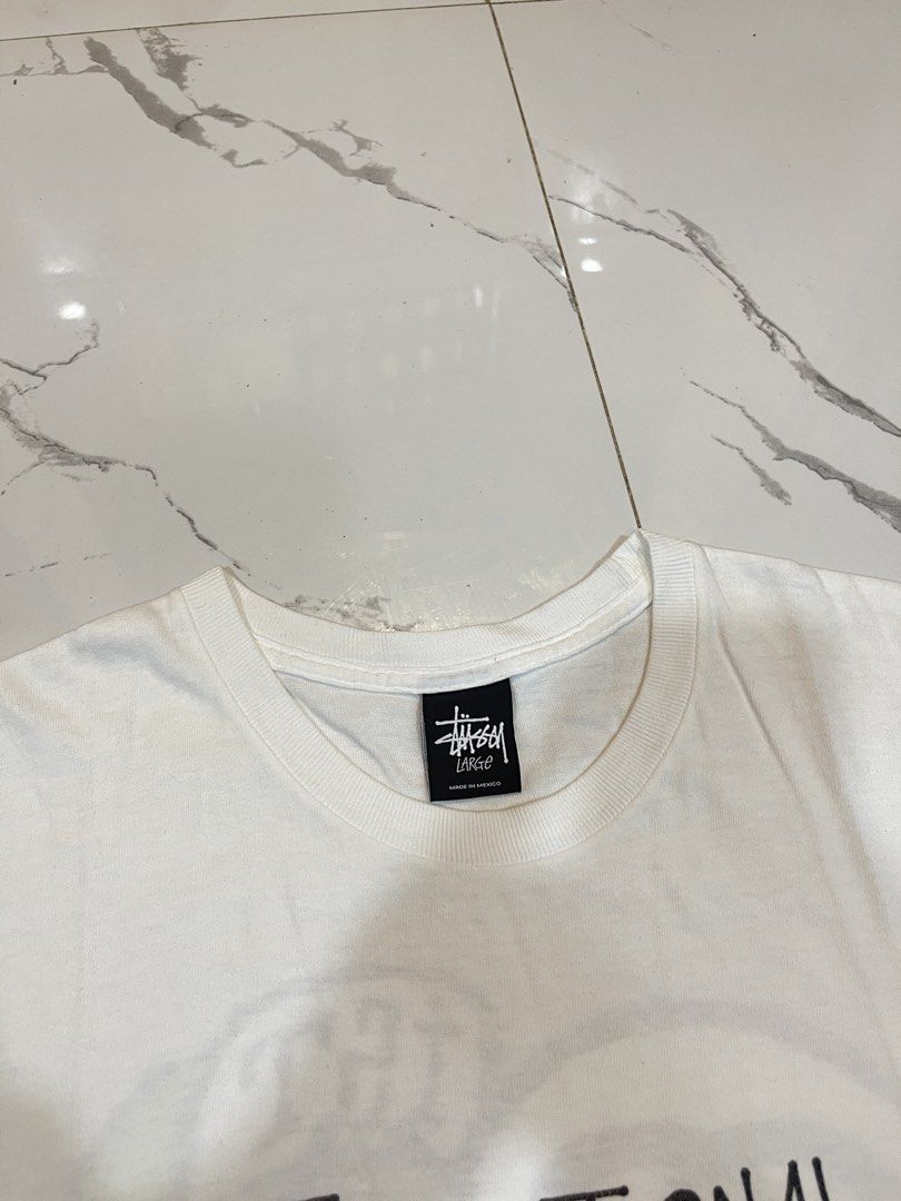 Stussy 1st man (Category: Tshirts & Polo Shirts ) located in Cagayan de Oro. Submitted by c2_archive (Listing ID 1466040518, Image 3). Description: STUSSY 1ST MAN (Y2K TAG)💎 -AUTHENTIC LEGIT •SIZE DIMES 21-22x29 •CONDITION EXCELLENT •COLOR RATE 9.3/10 •ISSUE- HAIRLINES MINE:2500+sf NEGO.