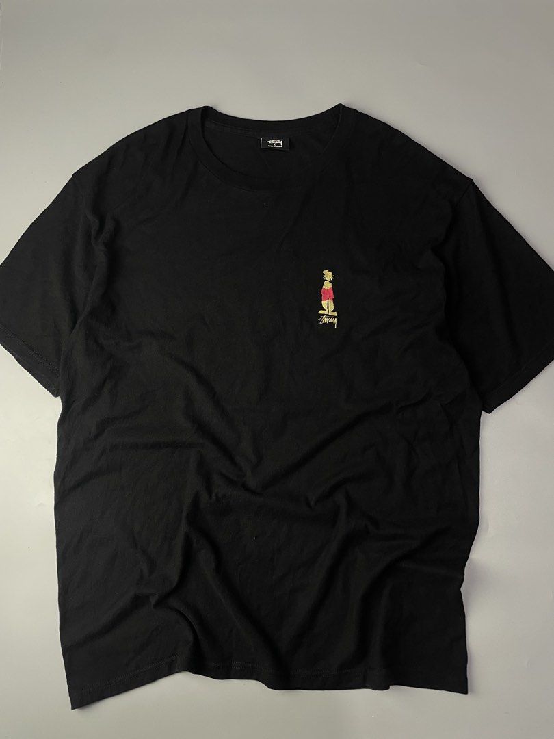 Stussy Black Graphic Tee Size L (Category: Tshirts & Polo Shirts ) located in Veruela. Submitted by blinkban_thrift (Listing ID 1466007888, Image 1). Description: Stussy Raggamon tee 22x30 Embroided logo design Excellent condition No issue 9.8/10 850+sf Location: Mindanao.