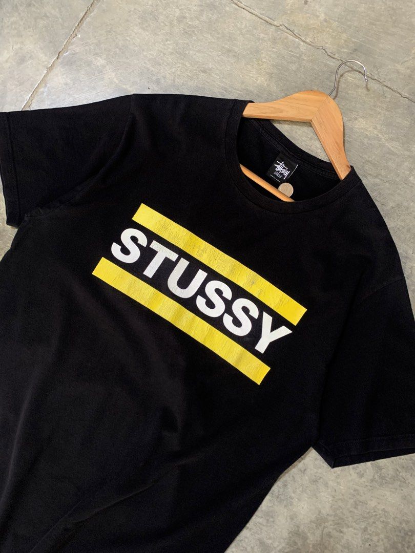 Stussy Box Spell Out Tee (Category: Tshirts & Polo Shirts ) located in Tibiao. Submitted by notaveragethrift (Listing ID 1465986856, Image 2). Description: Still Available 399 plus sf only✅ 💎Stussy Spell Out Tee Width- 21.5 Length- 29.5 CR- 9.8/10 or better Excellent Condition Need wash 📌Issue minimal hairlines .