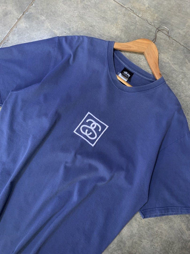 Stussy Mid Logo Shirt (Category: Tshirts & Polo Shirts ) located in Tibiao. Submitted by notaveragethrift (Listing ID 1465987561, Image 3). Description: Embroidered Logo✅ Width- 23 Length- 29 CR- 9.8/10 or better Excellent Condition Need wash No issue .