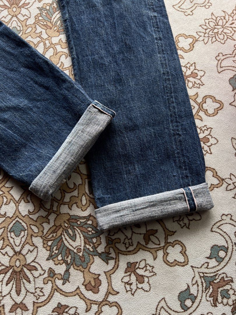 Sugarcane Lot 2014 Selvedge Jeans (Category: Jeans) located in San Jose del Monte. Submitted by oneoff.phils (Listing ID 1466121475, Image 2). Description: Sugarcane Lot 2014 Selvedge Jeans Waist 30 Length 42 Leg Hole 7 P3600 Issue: None (Swipe for detailed pics) • No cancellation of orders • Orders would usually take 2-3 days for cleaning and packing before shipment 🚀Shipping via J&T .