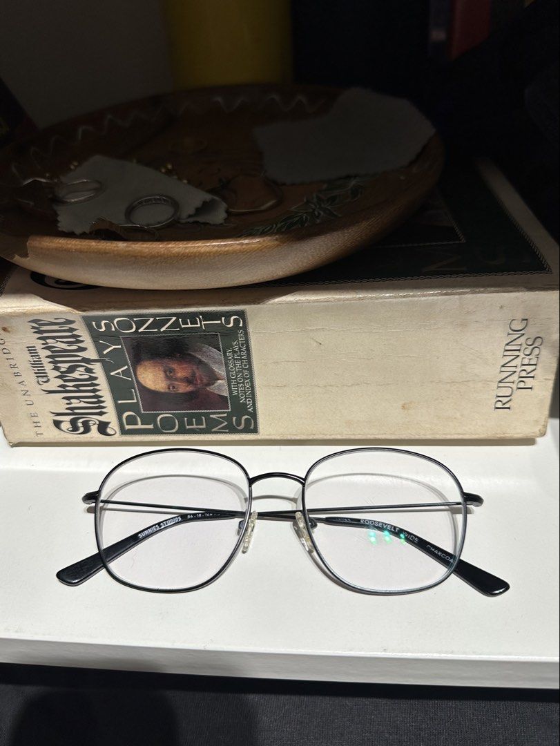 Sunnies Studios Roosevelt Wide Charcoal Eyeglasses (Category: Sunglasses & Eyewear) located in Makati City. Submitted by randombloggingstuff (Listing ID 1416210341, Image 2). Description: Original price is 1995+ Enjoy lifetime repair and cleaning at sunnies studios. No need for receipt! This model is Sunnies Studios Roosevelt Wide. You can try on the style at sunnies website. - Color: Charcoal - Frame Style: Square - Frame Size: 54-18-148 - Origi
