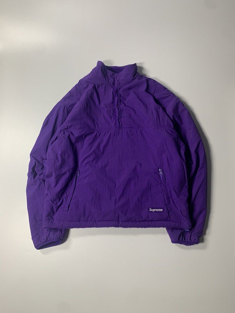 SUPREME POLARTEC REVERSIBLE JACKETS (Category: Coats, Jackets and Outerwear) located in Dinalupihan. Submitted by bigboythrift7 (Listing ID 1466130448, Image 3). Description: SUPREME SHEALING POLARTEC REVERSIBLE JACKET SIZE : XL DIMES : 25x28 EXCELLENT CONDITION NO FLAWS ₱4500+SHIPPING LOCATION DINALUPIHAN BATAAN.